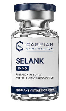 Selank research vial, research use only