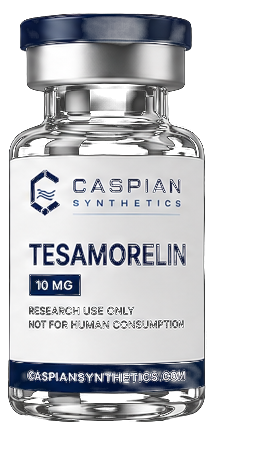 Tesamorelin research vial, research use only